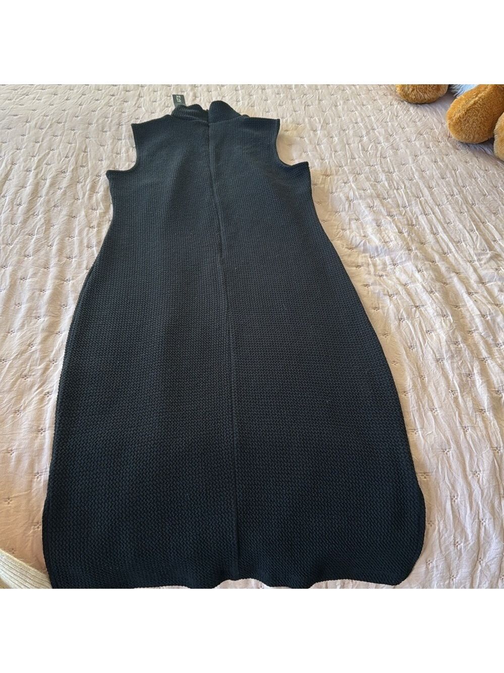 APT.9 black mock neck dress - Picture 5 of 5